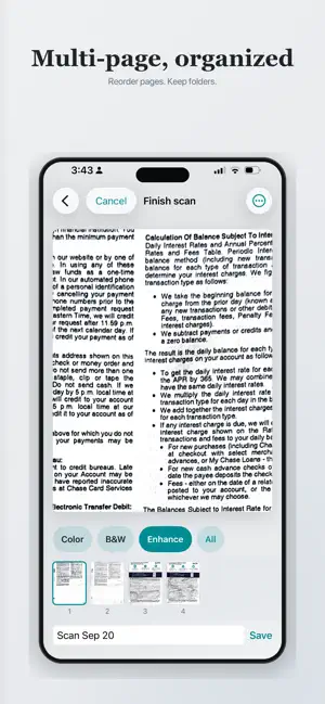 Pagefold: PDF Scanner OCR screenshot 3