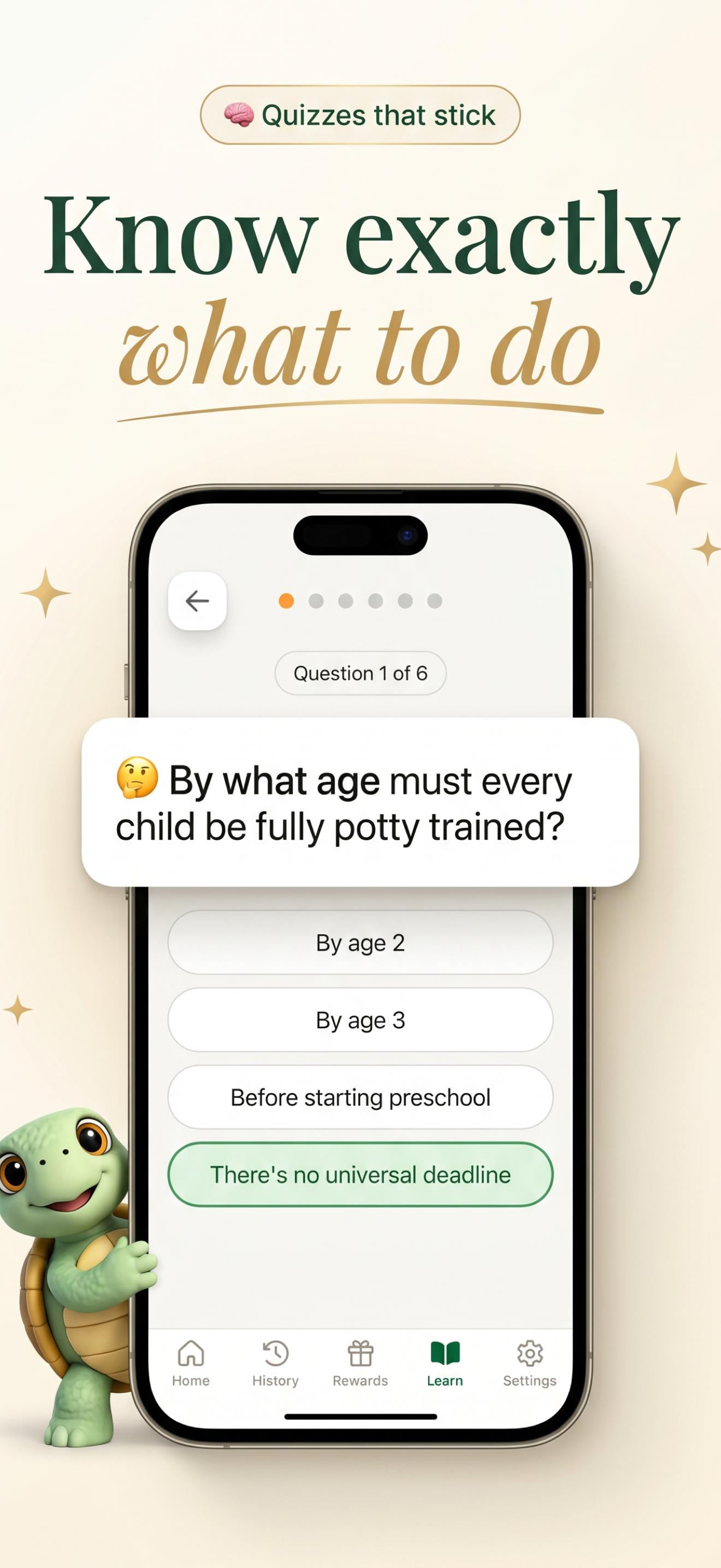 Potty training App POTTR screenshot 4
