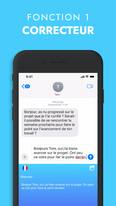 Screenshot #3 pour IntelliText : Assistant IA