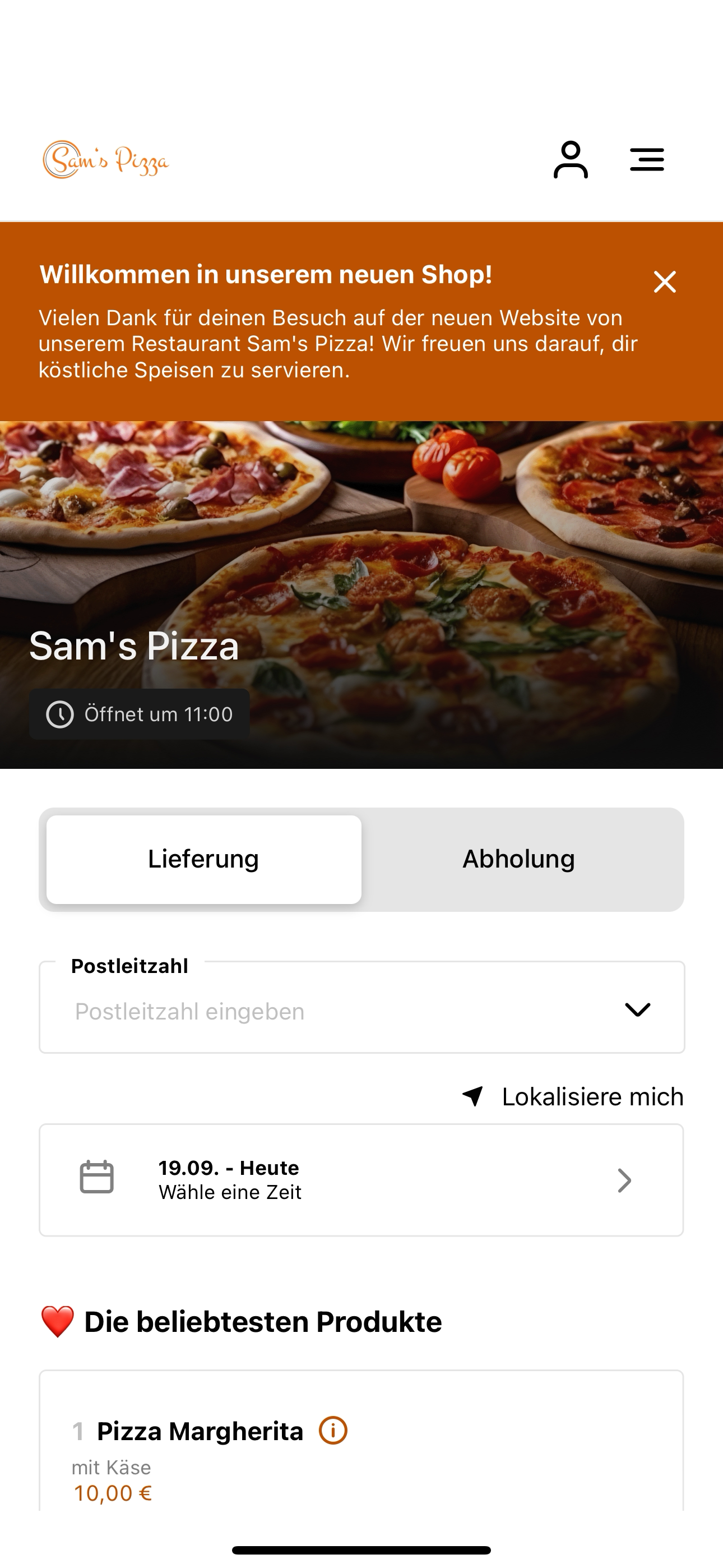 Sam's Pizza