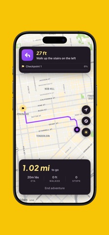 Headout: Daily Walk iPhone screenshot