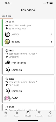 Olimpíadas Cristãs 2025 screenshot