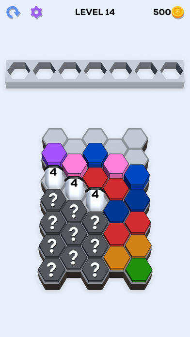Hexagon Fit Match Screenshot