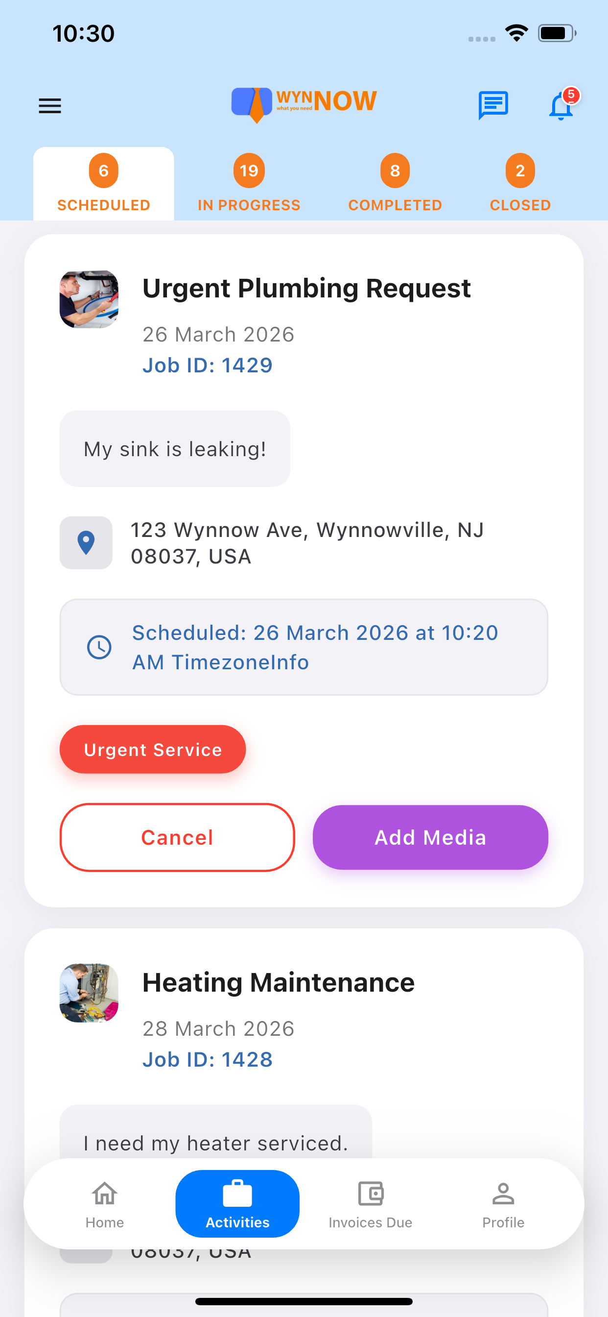 WYNNOW USER screenshot 3