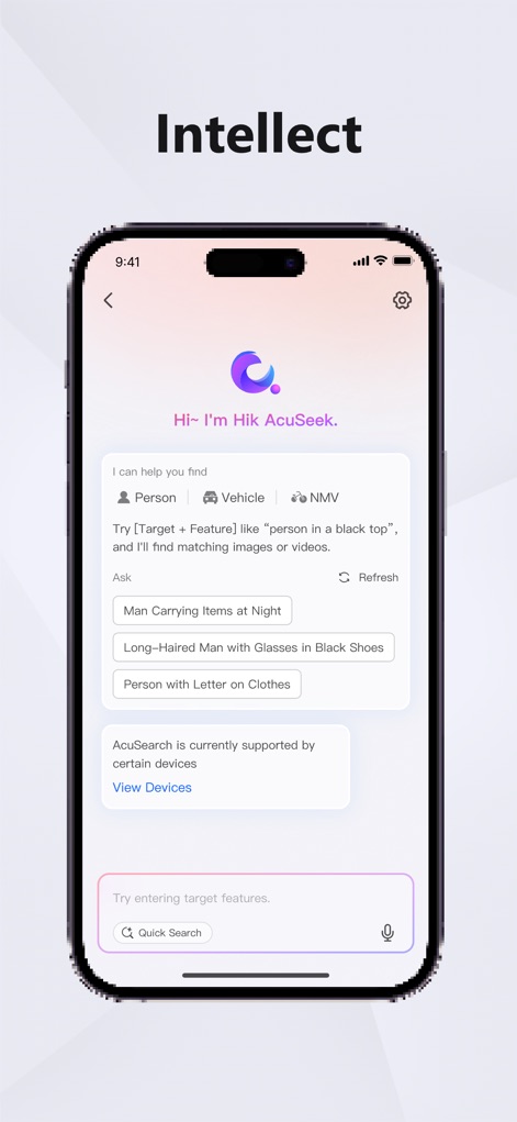 Hik-Connect - for End user - Intelligent Search Features