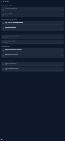 SY0-701 Security+ Quiz Prep screenshot