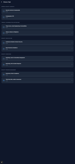 SY0-701 Security+ Quiz Prep Screenshot 2 of 6