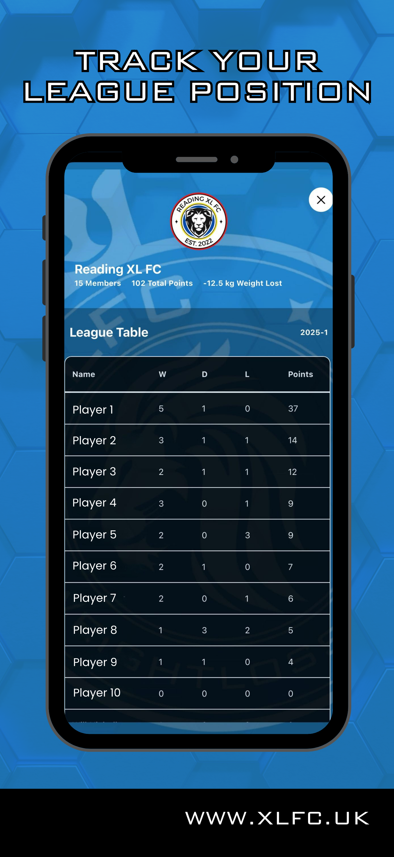 XLFC - Weight Loss Football screenshot 4