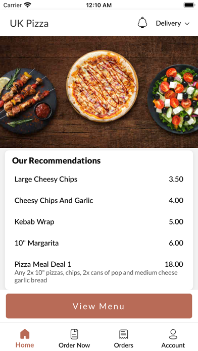 UK Pizza.. Screenshot