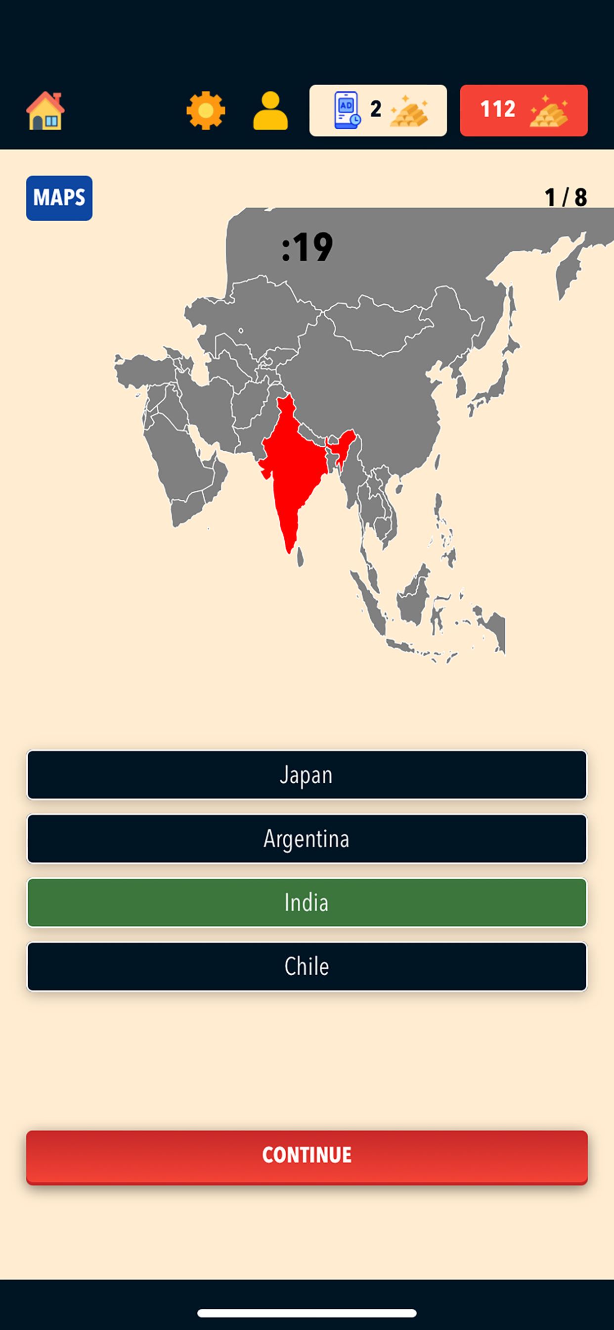 World Geography - Quiz Game screenshot 3