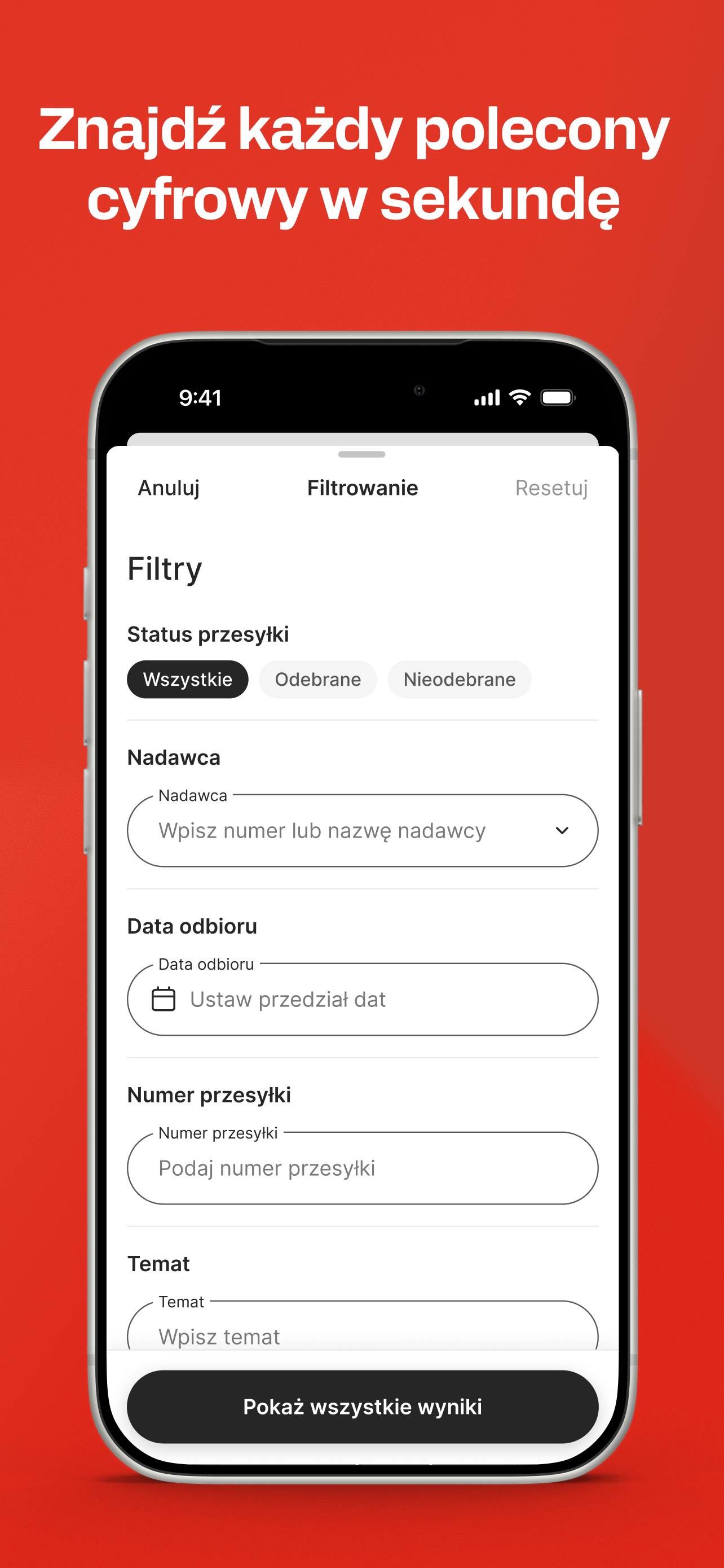 Poczta Polska screenshot 6