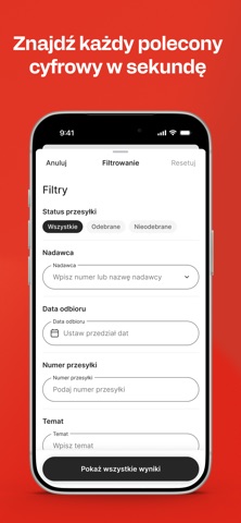 Poczta Polska screenshot
