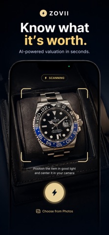 Zovii: Scan, Value & Verify Screenshot 1 of 7