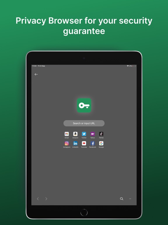 VPN - Fast VPN Proxy iPad screenshot 5 - Productivity app