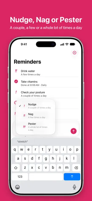 Pesky: Random Reminders screenshot 4