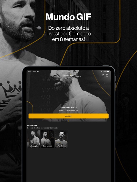 Mundo GIF iPad screenshot 1 - Finance app