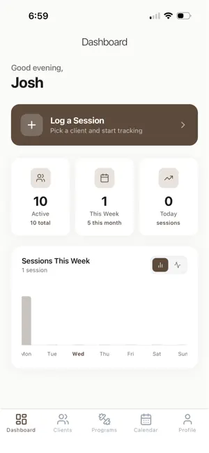 CrossCoach - Client Training screenshot 1