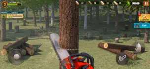Lumberjack: Wood Logging Games - Screenshot 1