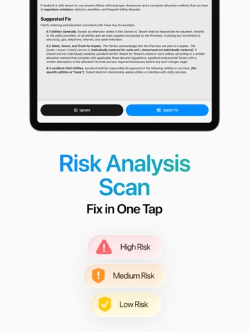 Contract Maker: Legal Draft iPad screenshot