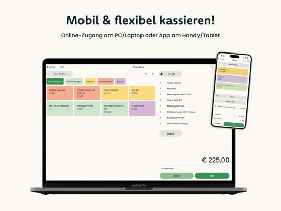Screenshot #6 pour kassello Registrierkasse