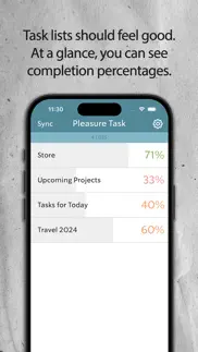 pleasure task iphone capturas de pantalla 1