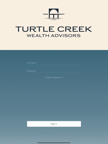 Turtle Creek Wealth Advisors iPad screenshot