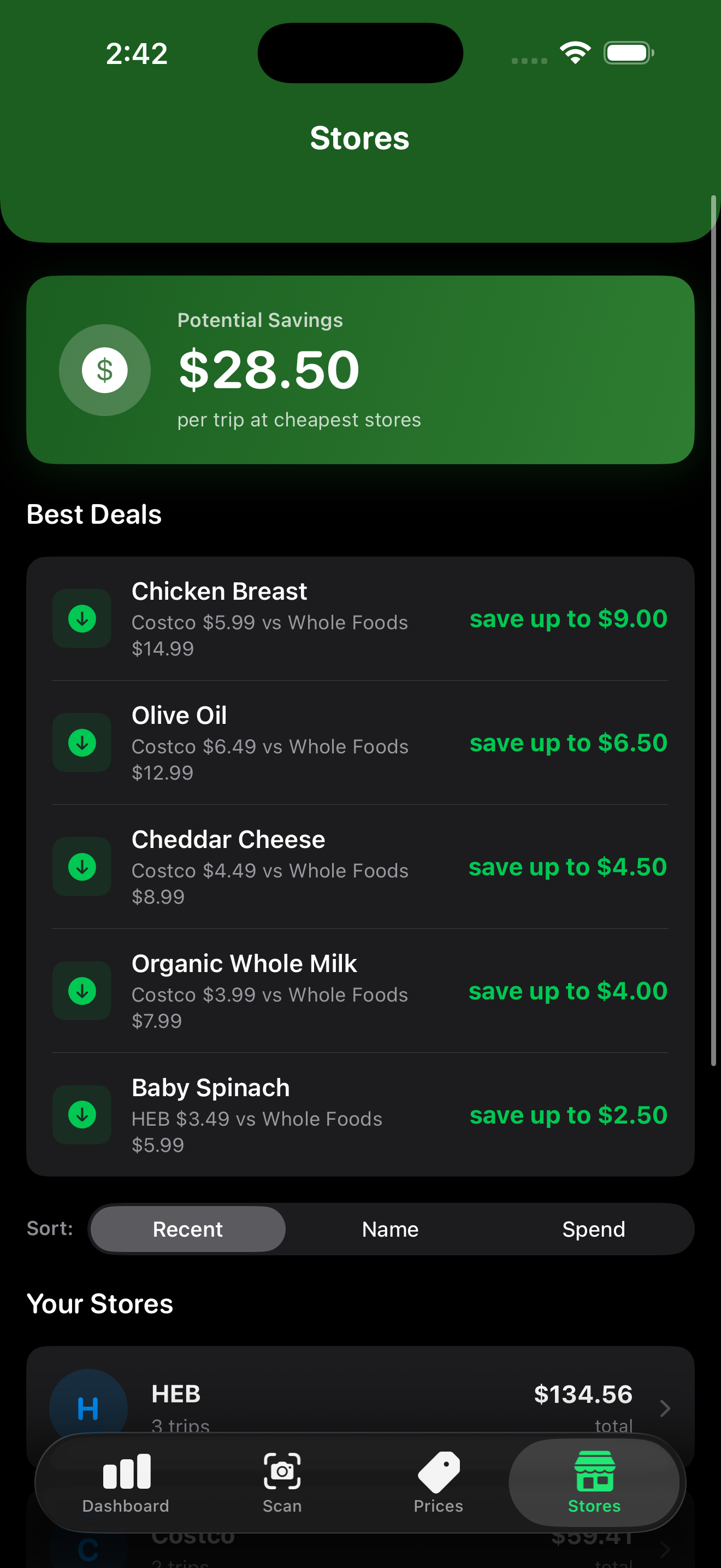 ShelfSense: Grocery Tracker screenshot 6