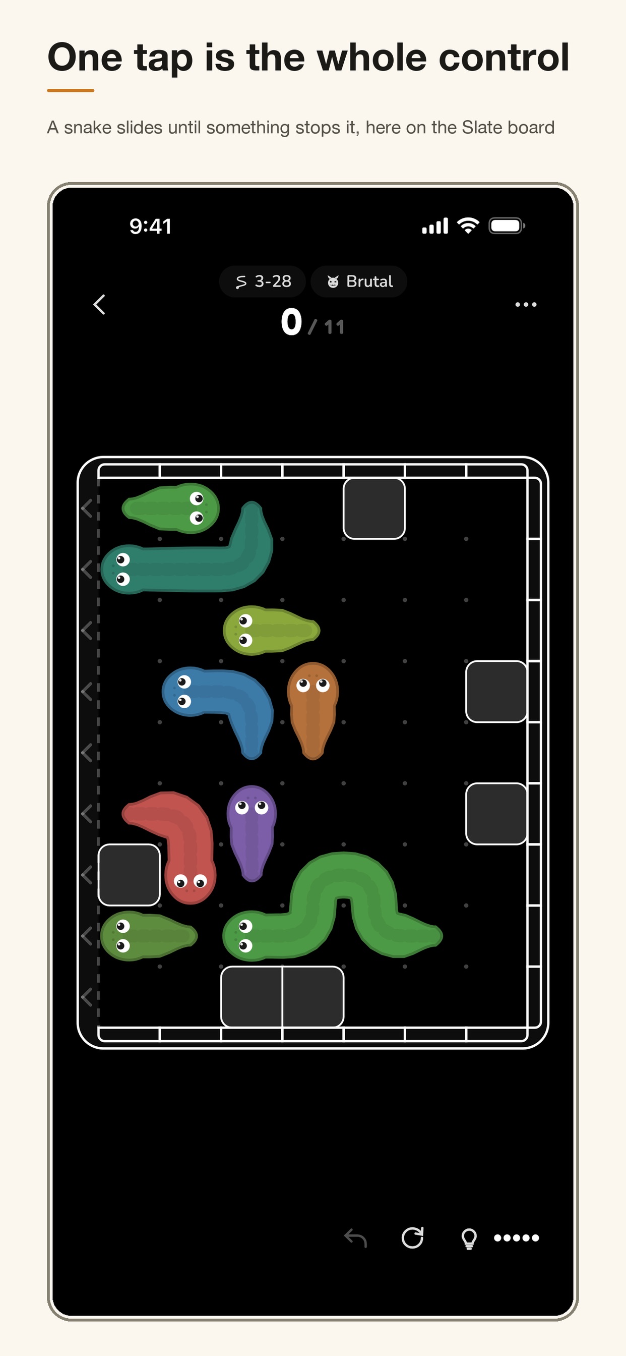 Screenshot 2 of Gulp: Snake Eat Snake Puzzle