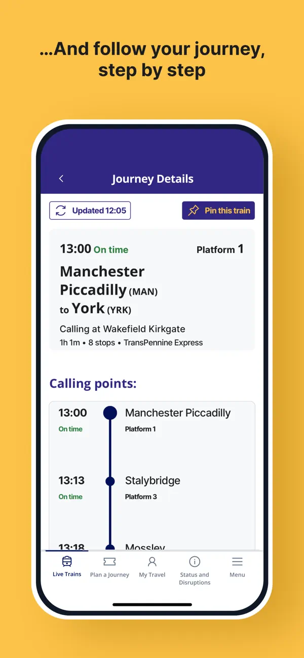 Screenshot #3 pour National Rail