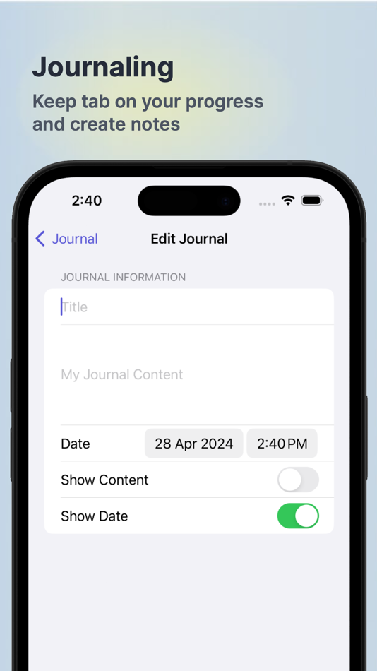 #5. Daily Habit Tracker App (iOS) 由: Polydez