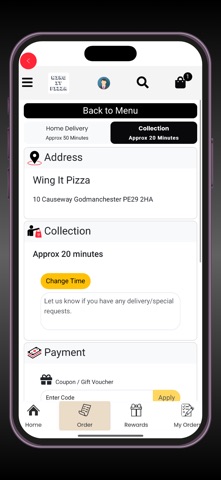 Wing It Pizza screenshot