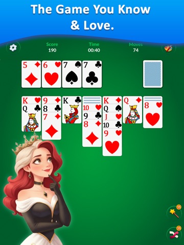 Klondike Classic iPad screenshot