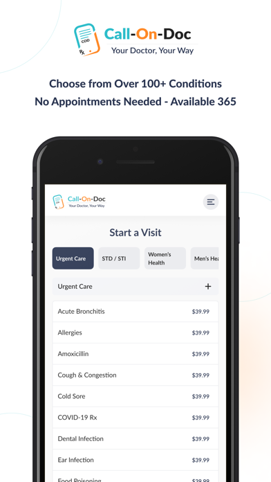 CallonDoc Screenshot 2 - AppWisp.com CallonDoc Screenshot 2 - AppWisp.com