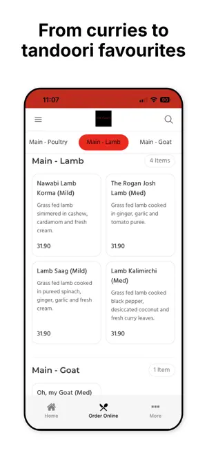 Funky Indian Restaurant screenshot 3