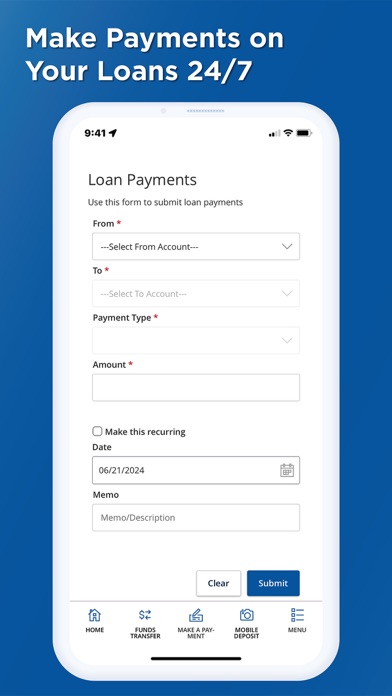 CAMPUS USA Credit Union Screenshot