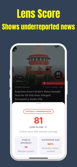 The Balanced News screenshot 1