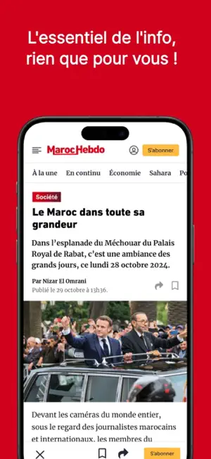 Maroc-Hebdo screenshot 1