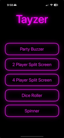 Tayzer: Trivia & Game Buzzer iPhone screenshot