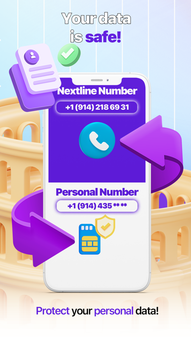 Nextline - eSIM & Phone Number Screenshot