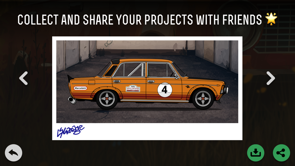 #8. LS Garage Car Tuning Simulator (iOS) Podle: Gleb Bibikov
