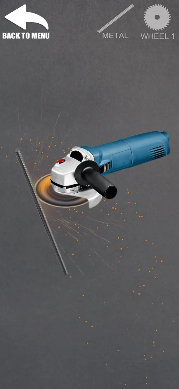 Screenshot #2 pour Angle grinder simulator