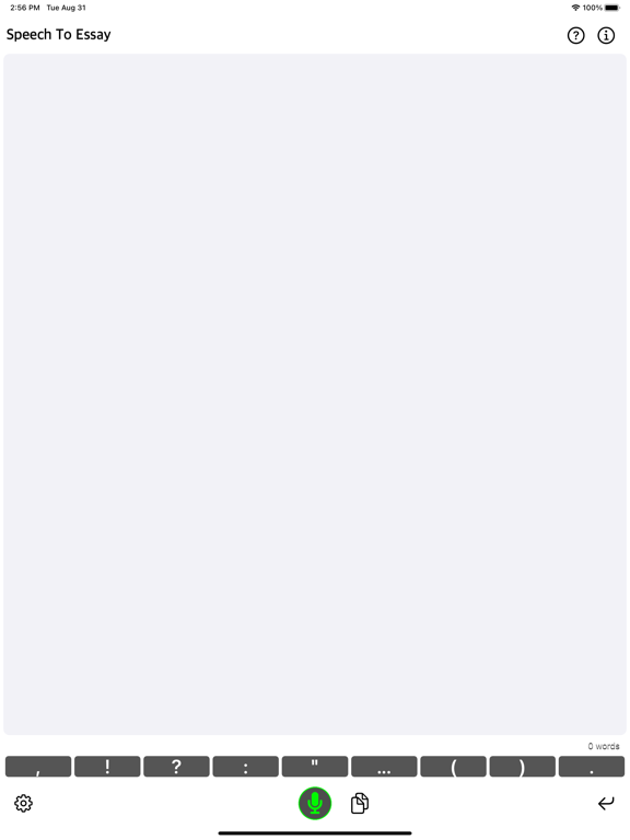 Screenshot #6 pour Speech To Essay