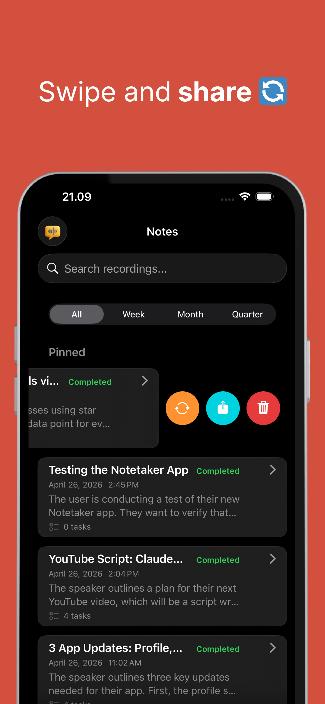 AI VoiceNote screenshot 7