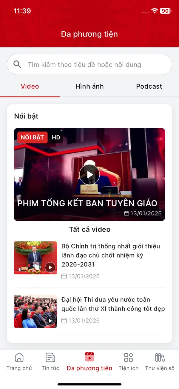 Screenshot #3 pour Tuyên giáo và Dân vận