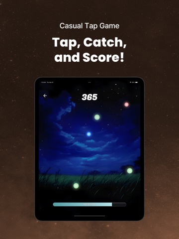 Fireflies – Calm Reflex Game iPad screenshot