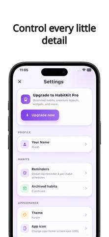 Habit Tracker Pro: Routine Screenshot 5 of 5