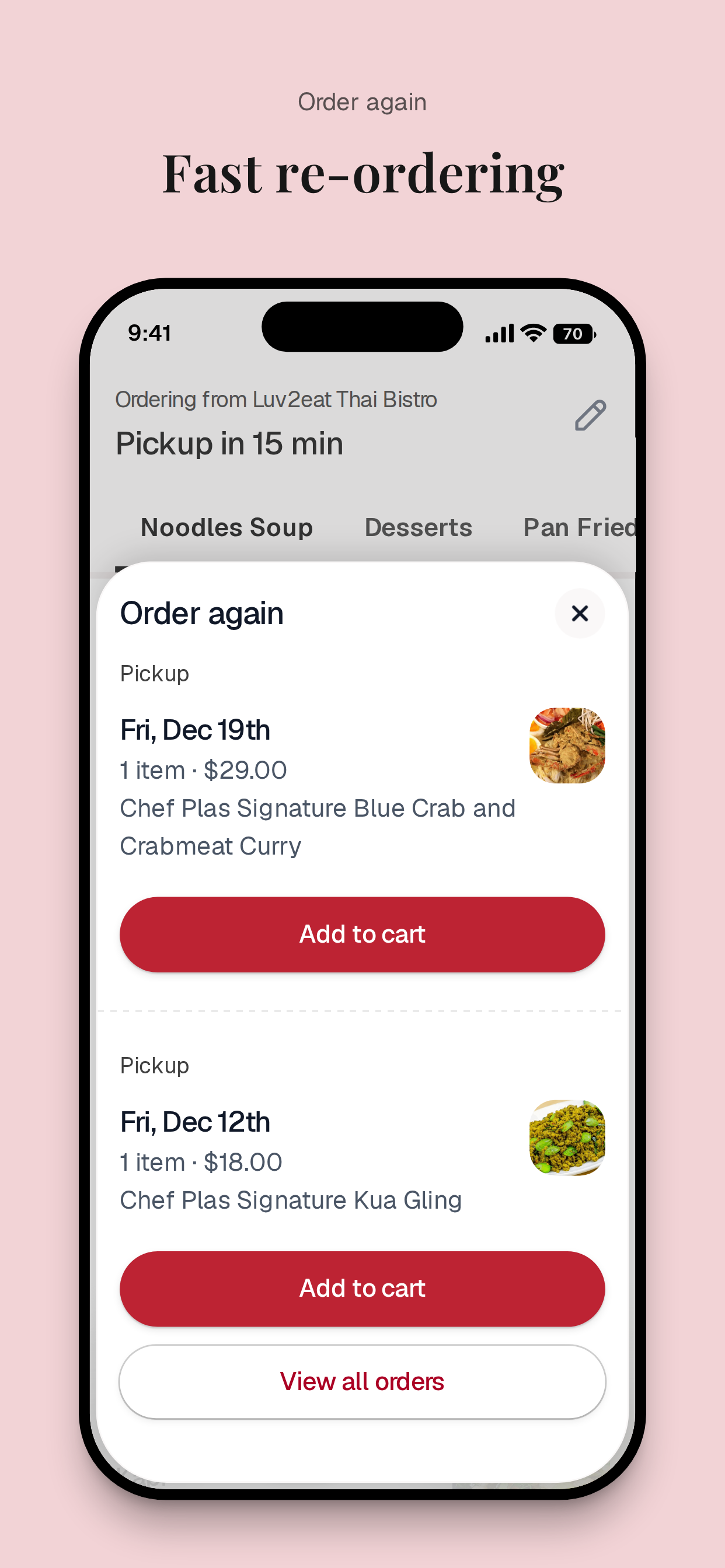 Luv2eat Thai To Go screenshot 4