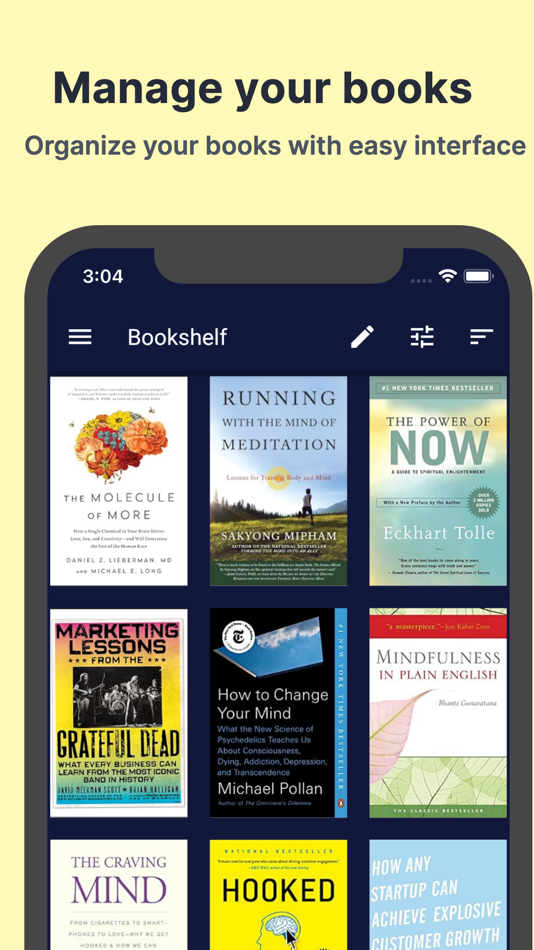 #1. Readia: reading tracker (iOS) By: Aruha Maeda