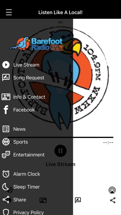 104.9 BAREFOOT RADIO