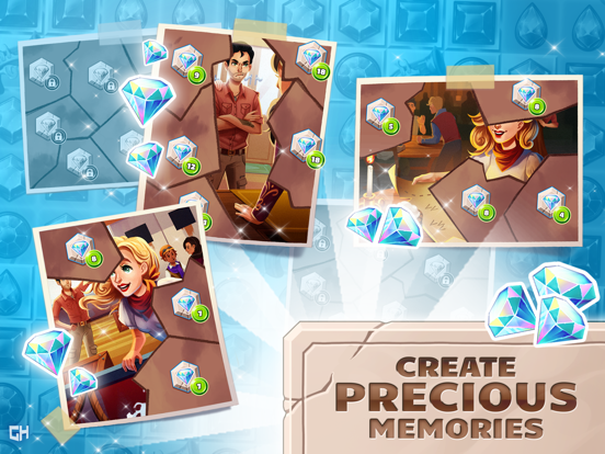 Jewel Quest - Match3 Adventure iPad screenshot 2 - Games app